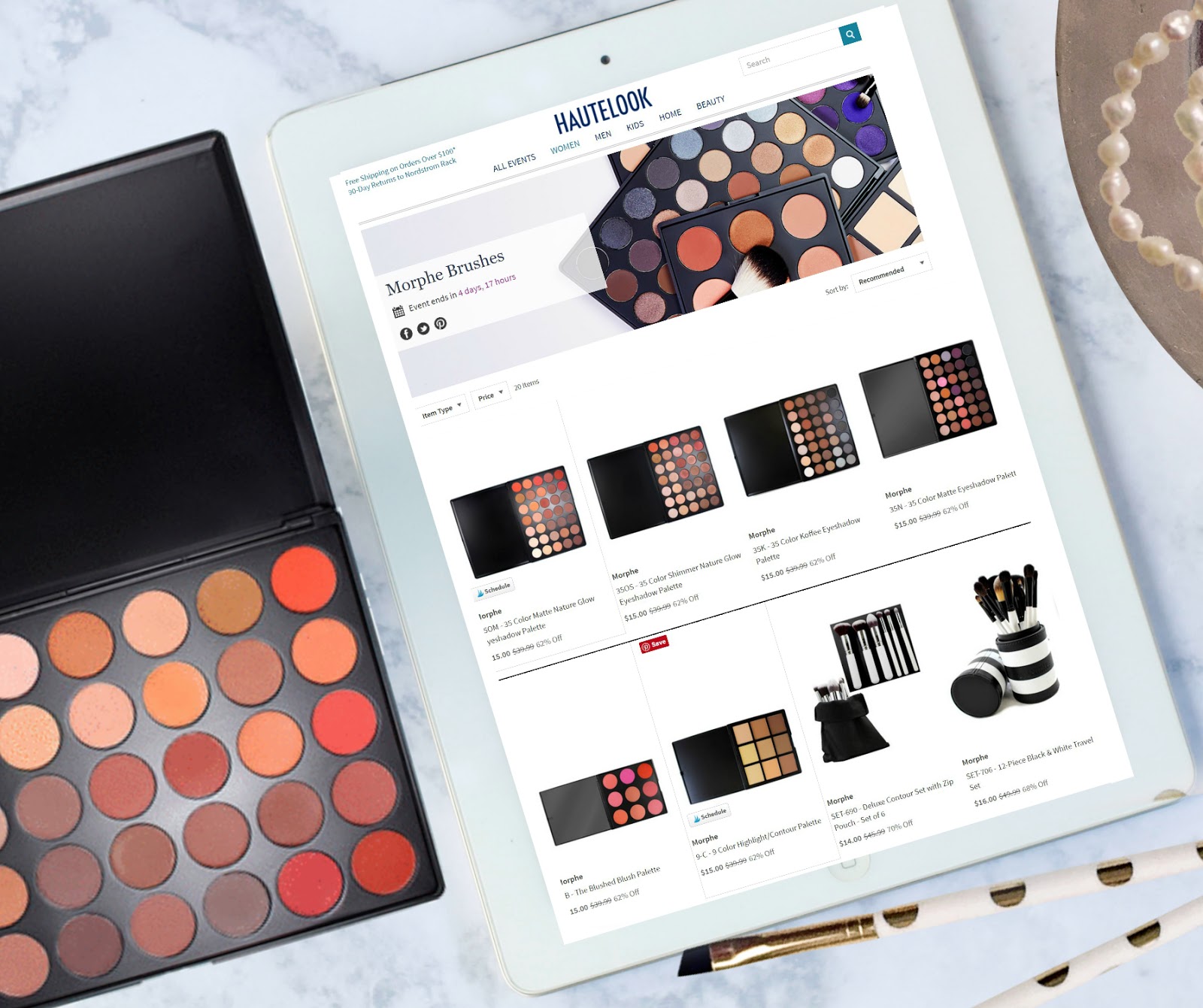 Morphe palettes on sale deals